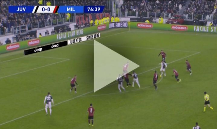 Dybala strzela gola na 1-0 z Milanem! [VIDEO]